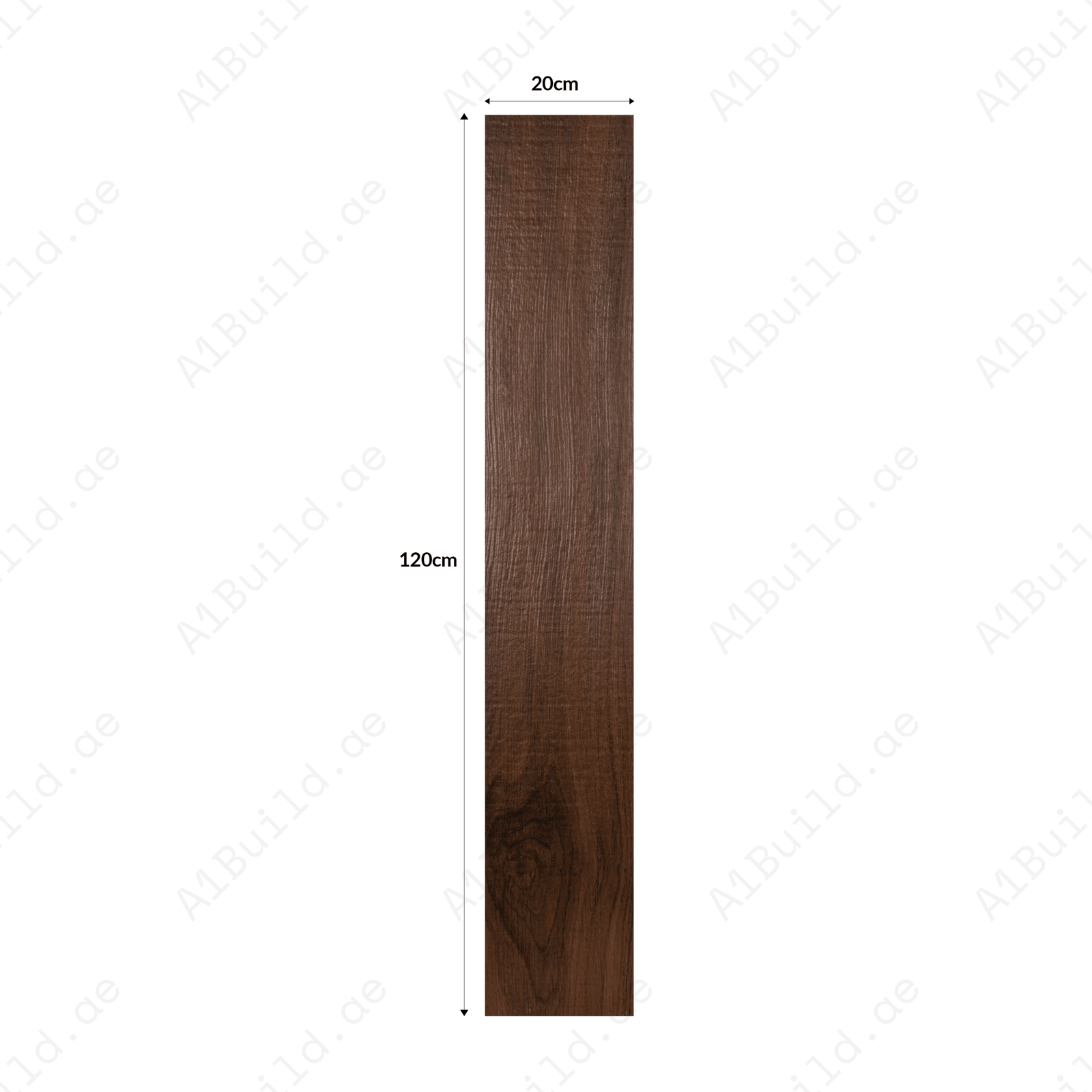 Wenge Cinnamon 20x120cm 09mm Porcelain Tile