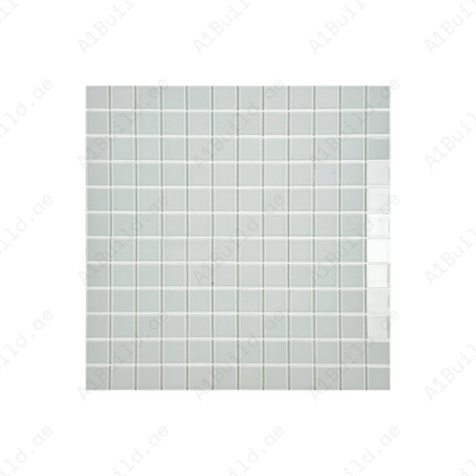 White Crystal Glass Mosaic