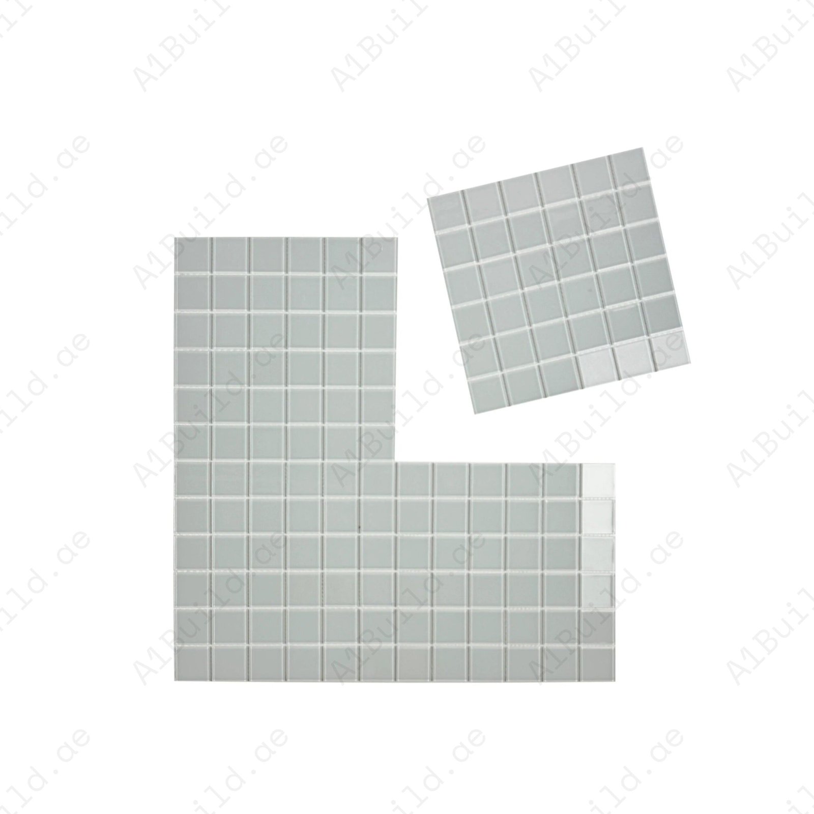 White Crystal Glass Mosaic - Image 2