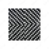 Palace Royale Series White & Lava Grey & Charcoal Grey Mixed Honed Regular Pattern Square Marble Mosaic