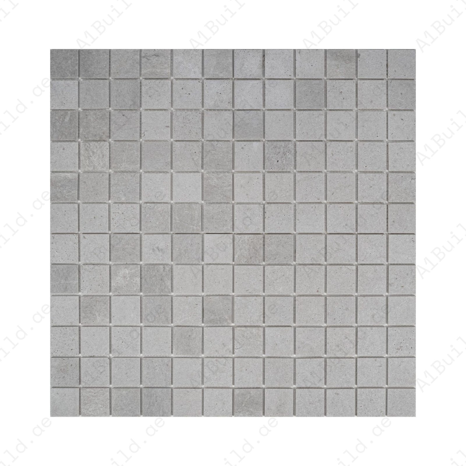 White Travertine Series Kwong Sal White Travertine Honed Square Marble Mosaic