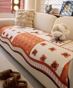 Sofa Cushion, Universal For All Seasons, Special-Shaped Straight Seat Cushion, One-Piece High-End Fixed Non-Slip Cover Cloth
