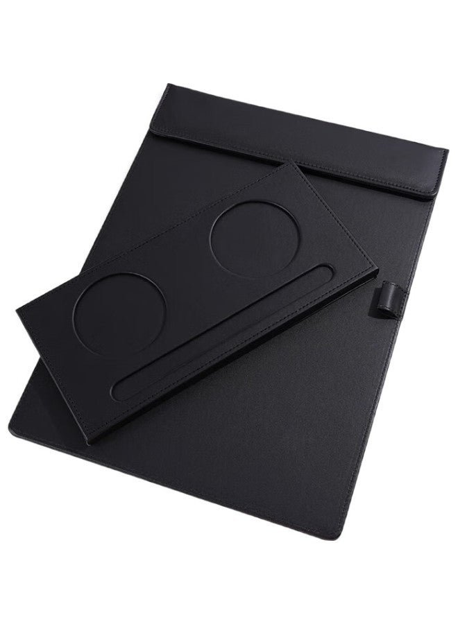 Tengxiong Leather A4 Conference Pad, Business Hotel Meeting Room Stationery, Office Supplies, Report Folder, Clipboard, Sticky Notes, Magnetic Writing Board, Customizable Logo