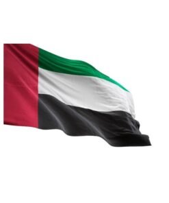 BUYCO United Arab Emirates Flag 80 Inches Approximately For Building Home Decorations Outdoor Or Indoor Use UAE National Flag Made With Imported Polyester