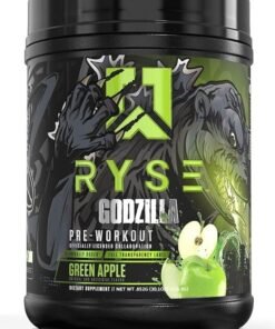 RYSE Pre Workout Godzilla Green Apple 1.9 LB