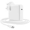 TecV 96W Type C Macbook Pro-Air Fast Replacement Charger, Power Adapter works with 13, 14, 15, 16 Inch 2016/17/18/19/20 Model Laptops, Tabs & Smartphones, Thunderbolt Charger with USB C Cable, iPhone 15