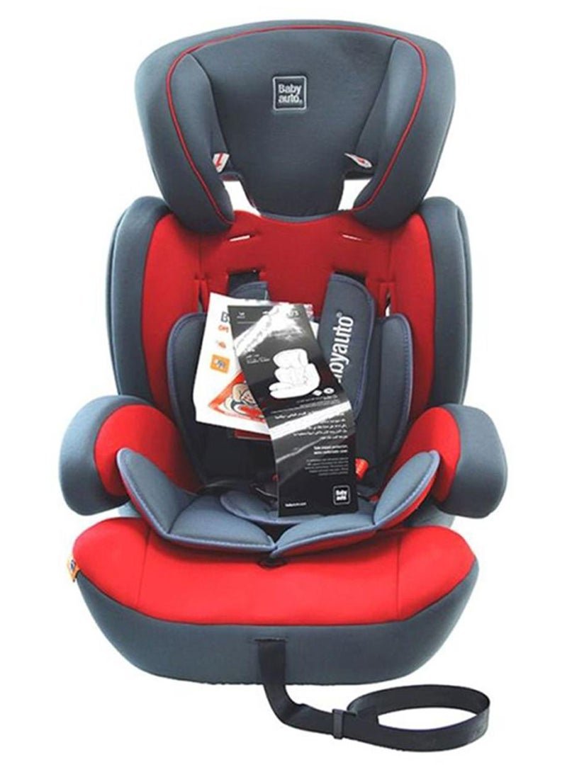 Babyauto Baby Auto Kona Convertible Car Seat - 5-Point Harness, Side Protection, Adjustable Headrest, 9 Months to 12 Years, Red