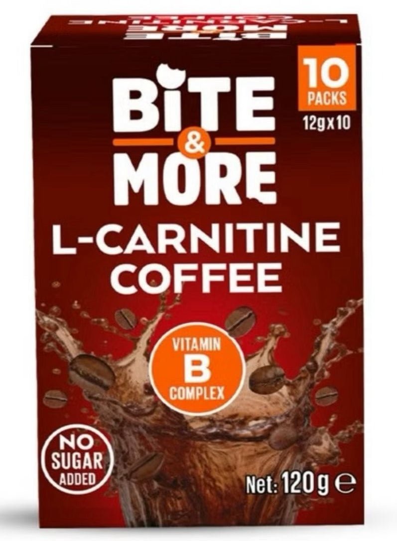 BITE AND MORE Bite & More L- Carnitine Coffee (10x12g) 120g