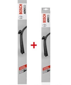 BOSCH Aeroeco Front Window Wiper Blades Driver Side And Passenger side For Nissan X-Trail Oct. 2000 - Aug. 2007