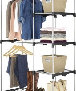 Whitmor Modern Industrial Wardrobe