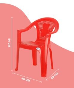 ESQUBE Plastic Koala Baby Chair Red - Image 3