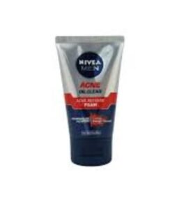 Nivea Men Acne Oil Clear Acne Defense Foam 100ml