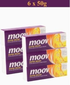 Moov Pack Of 6 Rapid Relief Cream