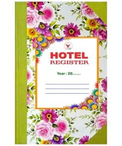 ANVIS Hotel Record Register Book | 200 Sheets | 400 Pages | 2200 Entries | English Hindi | Hard Bound