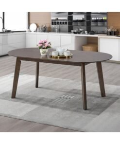 Home Box Scandi Oval 6-Seater Dining Table