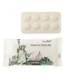 Travelwell Landscape Series Hotel Mini Soap Bars 1.0oz/28g, Individually Wrapped 100 Bars per Box | Travel Size Toiletries | Hotel Toiletries Bulk Set