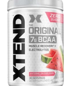 SCIVATION The Original 7G BCAA Muscle Protein Synthesis + Electrolytes Watermelon Explosion 30 Servings 423 Grams