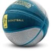 GROIC Basketball 29.5" Standard Offical Size 7 Indoor Outdoor Basketball Pu Leather Game Basketball,Game Training Universal Basketball,Outdoor Sports Goods(Blue)
