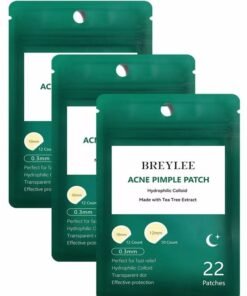 Breylee 66-Piece Invisible Acne Pimple Patch Set Clear