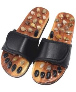 ORiTi Pebble Stone Foot Massage Slippers