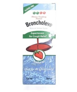 SAJA Pharmaceuticals Broncholeve Natural Herbal Syrup 120ml
