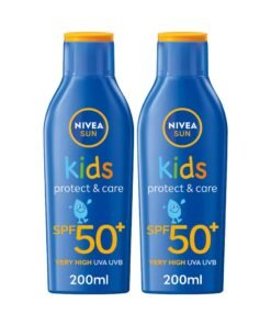 Nivea Sun Kids Sunscreen Lotion Spf 50+Skin Protection Pack Of 2