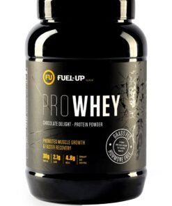 FUEL-UP by Kcal Pro Whey- Chocolate Delight Flavour, Whey Protein Powder,30G Protein,2.1G Carb And 4.8G Bcaas Per Serving, 28Servings,2Lbs(907G)