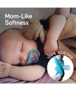 NANOBÉBÉ Nanobebe - Flexy Pacifier Twin-Pack 0-3m - Gray
