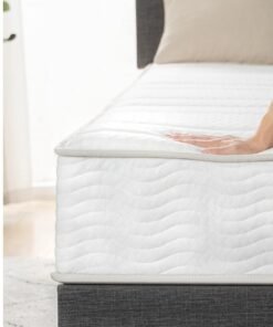 Alternative view of Zinus Foam and Spring Hybrid Mattress, King (US Spec), Fiberglass Free, Medium Firmness, Durable Support, Certified Safe Foams & Fabric, Mattress in A Box (193.0 X 203.2 X 25.4 CM)