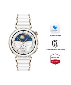 HUAWEI Watch GT 5 Pro 42mm Smartwatch, Sharp-Edged Design Watch,up to 7 Days Battery Life, Pro-level Sports, Health Tracking, Compatible with iOS and Android White Ceramic