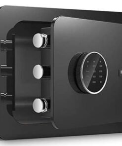 Arabest Electronic Digital Hotel Home Safe Box,Security Safe,Safe Box with Digital Touch Screen Keypad,Steel Construction Hidden with Lock,Home Chest Safe with Fire-Resistant Security
