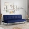 Comfynest Modern Convertible Sofa - Navy