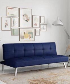 Comfynest Modern Convertible Sofa - Navy