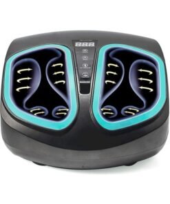 Cool Baby Shiatsu Foot Massager with Heat, Deep Kneading & Air Compression – Bi-Directional Massage Modes, Adjustable Intensity, Washable Foot Covers – Pain Relief for Neuropathy, Plantar Fasciitis & Fatigue