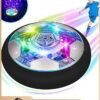 Cuken Hover Soccer Toy, Rechargeable Floating Soccer Ball with Led Lights and Foam Cushion, New Soccer Toys for Indoor Use, Best Gift for Children's Soccer Toys