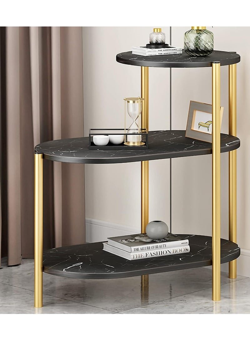 DubaiGallery Multi-Layer Sofa Coffee Tables Luxury Italian Light Simple Bedside Tables Modern Home Furniture Living Room Small Round Table