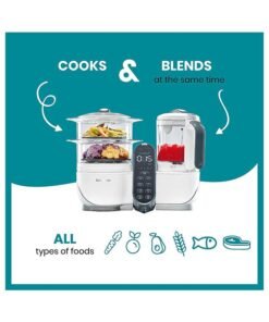 Alternative view of babymoov Nutribaby Plus 6 In 1 Baby Food Maker, Baby Food Blender And Steamer, Food Processor For Weaning, Warmer, Defroster, Steriliser, Nutritionist Approved
