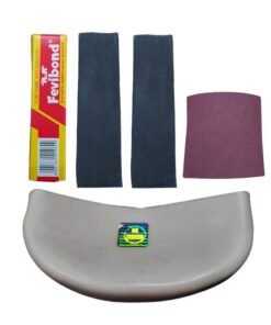 SL(A Shri Laxmi Product) SL Cricket Bat Toe Guard kit- 1 Packet Toe Guard, 2 Rubber Bat Toe,1 Toe Glue 25 ML and 1 Regmar