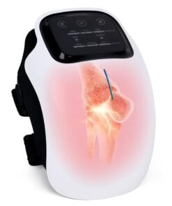 TIGER New Knee Massager with Heating & Vibration – Wireless, Rechargeable, Large LED Screen Smart Knee Massage Device – Relieve Joint Pain, Swelling, Stiffness – Ideal for Knee Joint Therapy and Comfort