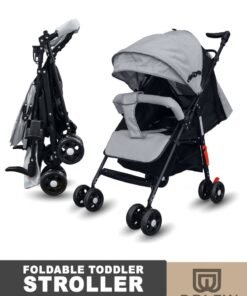 DBLEW Lightweight Compact Baby Travel Stroller with Adjustable Handles and Backrest One Hand Foldable Easy Car Trunk Storage Shopping Walking Pocket Stroller Cart For Toddler