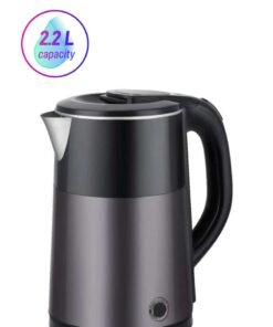 Flexy 2.2 L 1500W Electric Kettle Stainless Steel Water Boiler | Portable Pot Instant Water Heater And Tea Maker  | Auto Shut-Off Boil-Dry Protection 360° Swivel Base | Cool Handle