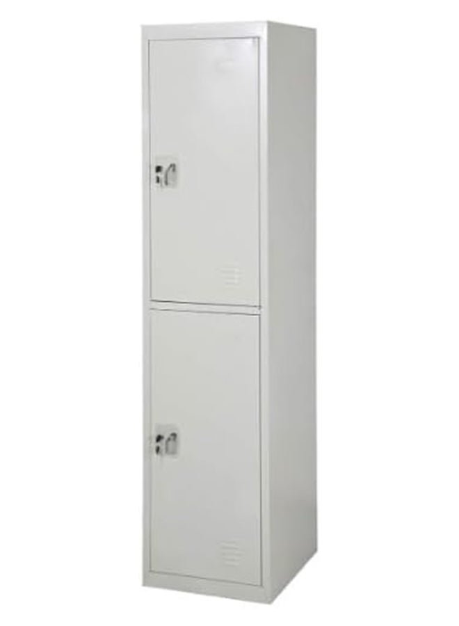 MAF furniture Maf Steel Locker Cabinet Maf-2T 2-Door File Storage Box Locker With Keys For Home, Office, School, Halls, Workplaces, Hospitals, Gyms, Factories, Bank, Money Locker Cabinet - Image 2