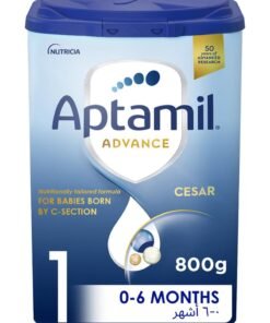 Aptamil Advance Cesar 1 Infant Formula Milk From 0-6 Months, For C-Section Born Babies, Easy To Use Pack Plain 800grams Single