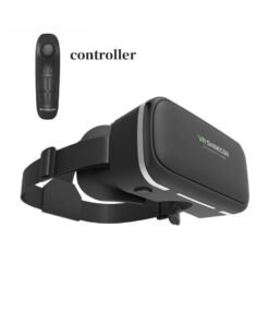 VR SHINECON HD Virtual Reality VR Box with Controller/Gamepad, VR Headset for iPhone/Android, 3D VR Glasses for TV, Movies and Video Games
