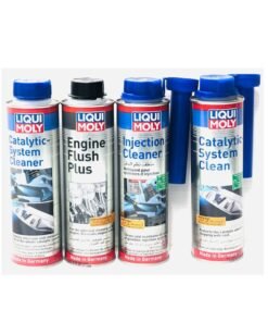 LIQUI MOLY Value Pack Catalytic System Clean , Injection Cleaner , Engine Flush Plus , Catalytic System Cleaner