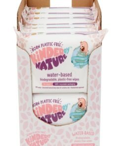 Jackson Reece Kinder by Nature Water-Based Baby Wipes - 56 Count (Case of 12 packs)