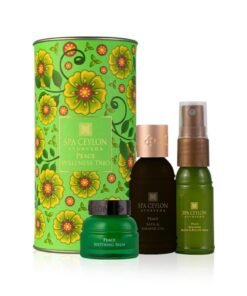 spa ceylon Peace Wellness Trio Set | Tranquil Spa Essentials For Radiant Skin | Ayurvedic Pampering Kit With Natural Ingredients | Gift set