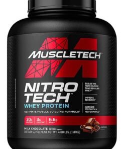 MuscleTech Nitro Tech Whey Protein - Milk Chocolate 4lbs