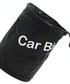 BreeJooy Car trash can trash bag foldable hangings bin cute car gadgets garbage container for traveling camping