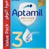 Aptamil Advance Junior 3 Growing Up Formula Milk From 1-3 Years, Big Value Pack 1200grams